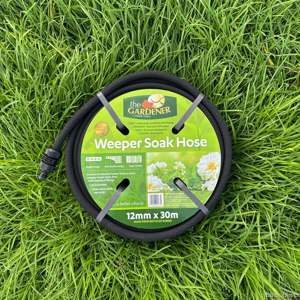 Weeping Soaker Hose 30m (with fittings)