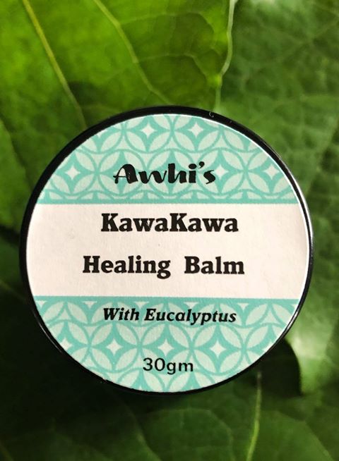 Awhi's Balm - Kawakawa and Eucalyptus Healing balm 30gm