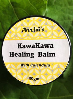 Awhi's Balm - Kawakawa and Calendula Healing balm 30gm