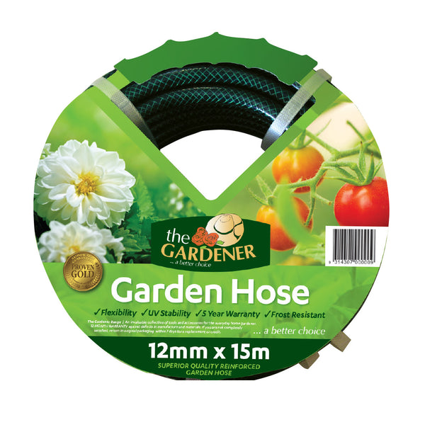 Garden Hose 12x15 unfitted